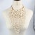 occidental style   exaggerating necklace  multilayer apparel Pearl tassel statement