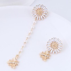 fine  Korean style fashion  sweetOL  chrysanthemum  asymmetry temperament pers..