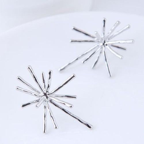 fine  Korean style fashion  Metal concise exaggerating temperament personality ear stud