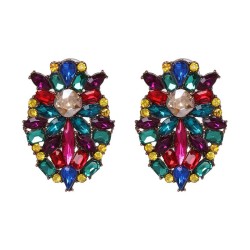  occidental style wind personality earrings high-end Alloy diamond earring