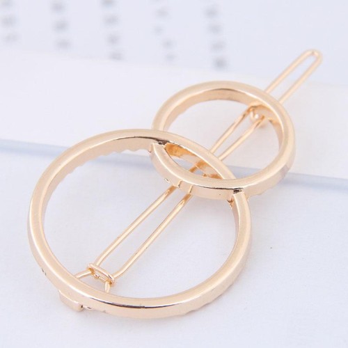 occidental style fashion  Metal concise circle personality Word