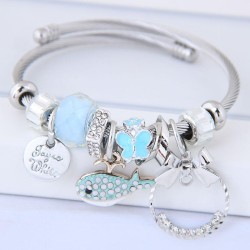 occidental style fashion  Metal all-Purpose bow concise circle  dolphin more elementsD concise personality personalit