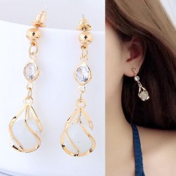 Korea earring earrings  concise drop personality ear stud