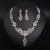 occidental style necklace earrings set  luxurious fully-jewelled clavicle necklace fashion banquet woman