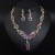 occidental style necklace earrings set  luxurious fully-jewelled clavicle necklace fashion banquet woman