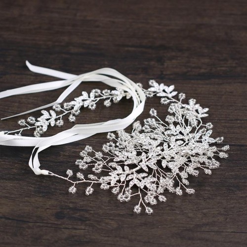 crystal belt  bride head  bride Headband head  bride