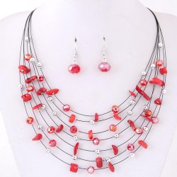 Korean style fashion  fine Bohemian style all-Purpose gravel  crystal concise ..