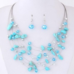 Korean style fashion  fine Bohemian style all-Purpose gravel  crystal concise ..