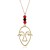 occidental style temperament personality enamel short style necklace woman all-Purpose pendant clavicle chain