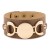 occidental style fashion trend width leather lady bangle  original rose gold Word bracelet samll