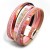 fashion multilayer multicolor Bohemian style   Alloy buckle lady bracelet