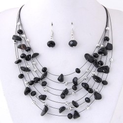 Korean style fashion  fine Bohemian style all-Purpose gravel  crystal concise ..