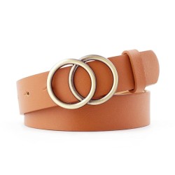 occidental style buckle belt woman  leisure belt lady  Cowboy belt fashion Dre..