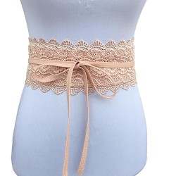 lace flower super width Girdle  sweet belt woman  occidental style width Girdl..
