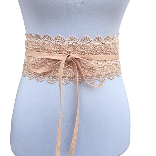 lace flower super width Girdle  sweet belt woman  occidental style width Girdle woman  belt ornament belt