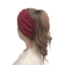 occidental style Autumn and Winter knitting head belt woolen velvet belt hedg..