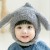 woolen Autumn and Winter warm velvet hedging child cartoon animal knitting