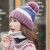  woolen Autumn and Winter warm velvet hedging child cartoon animal knitting