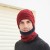 child christmas Winter lovely cartoon Santa Claus velvet warm hat two