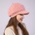 lady autumn Winter velvet knitting woolen baseball cap fashion warm cap
