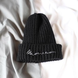  brief Word all-Purpose bullet pure color knitting Autumn and Winter warm hedging