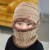 two child woolen lovely Five-pointed star child Winter child