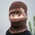 two child woolen lovely Five-pointed star child Winter child