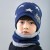 two child woolen lovely Five-pointed star child Winter child