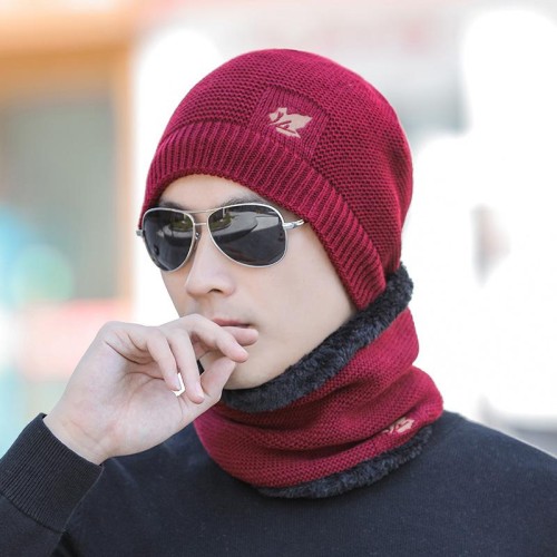 Winter velvet woolen  man hat cold-resistant hedging thick knitting  new