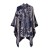  imitate sheep velvet slit scarf  fashion Stripe big lady shawl