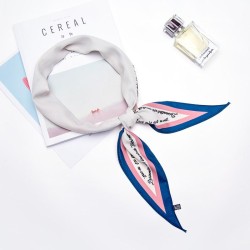 spring samll scarves womanchic leopard neckerchief print Chiffon rhombus samll..