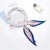 spring samll scarves womanchic leopard neckerchief print Chiffon rhombus samll occupation triangle scarf