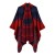 grid scarf woman Winter classic Japan and Korea two all-Purpose student thick imitate sheep velvet shawl