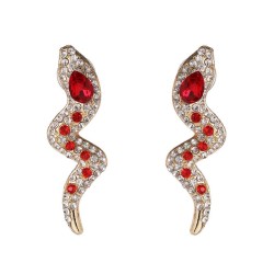 personality exaggerating snake earring three-dimensional thin earrings snake