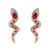 personality exaggerating snake earring three-dimensional thin earrings snake