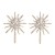 UR diamond earrings occidental style wind personality brief fashion ear stud