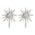 UR diamond earrings occidental style wind personality brief fashion ear stud