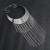 occidental style fashion punk Metal exaggerating pattern Collar  exaggerating tassel necklace