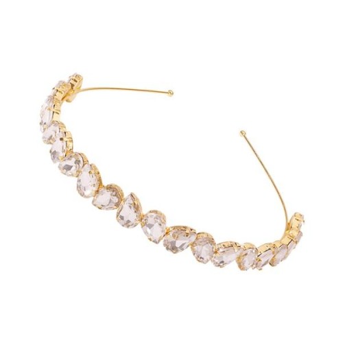 F Headband woman occidental style glass temperament elegantins hair clip Headband new fashion