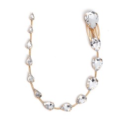Korea hair clip crystalins long style head