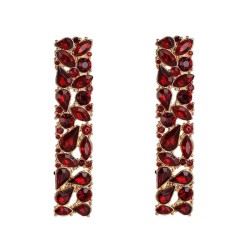 same style long square earring occidental style fashion trend Earring geometry..