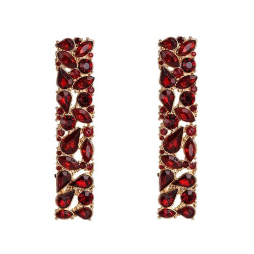 same style long square earring occidental style fashion trend Earring geometry earrings