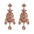 occidental style personality gem earrings fashion exaggerating drop pendant earring Earring color