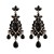 occidental style personality gem earrings fashion exaggerating drop pendant earring Earring color