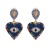 occidental style exaggerating fashion heart-shaped big earrings personality lady Earring eyes pendant trend