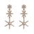 occidental style personality starfish big ear stud fashion woman all-Purpose more style crafts
