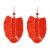 occidental style geometry pure handmade tassel earrings woman retro generous ear stud Bohemia ethnic style woman