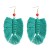 occidental style geometry pure handmade tassel earrings woman retro generous ear stud Bohemia ethnic style woman
