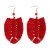 occidental style geometry pure handmade tassel earrings woman retro generous ear stud Bohemia ethnic style woman