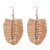 occidental style geometry pure handmade tassel earrings woman retro generous ear stud Bohemia ethnic style woman
